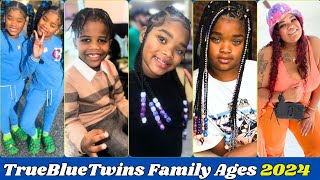 TrueBlueTwins Family Members Real Name And Ages [upl. by Enyrhtak]