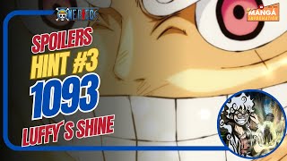 ONE PIECE CHAPTER 1093  SPOILERS HINT 3  MONKEY D LUFFY WILL SHINE [upl. by Helena152]