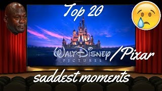 Top 20 saddest Disney and Pixar movie moments [upl. by Rego]