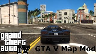 Grand Theft Auto IV  GTA V Map Mod  Citizen ViIV  60FPS  ICE 30  GTX770 [upl. by Socrates]