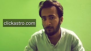 Clickastro In Depth Horoscope Report Customer Review by Rajat [upl. by Puglia]