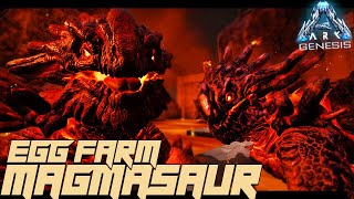 MAGMASAUR EGG FARM  Ark Genesis 15 [upl. by Geri912]