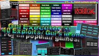 New Roblox mod menu  exploit GUI Executor 3  Download [upl. by Namlak286]