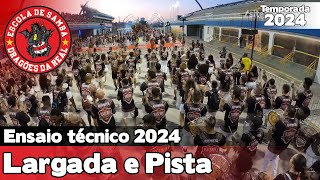 Dragões da Real 2024  Largada e Pista  Ensaio Técnico  Samba ao vivo  ETSP24 [upl. by Eidolem308]