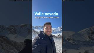 Valle nevado o Farellones ❄️ el parque nevado de Santiago de Chile 🇨🇱 Video completo en mi canal [upl. by Zacherie]