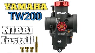 Yamaha TW200 Nibbi PE28 Install Part 1 [upl. by Lehcir]