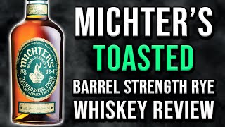 Michters Toasted Barrel Strength Rye 2023  WHISKEY REVIEW [upl. by Eilsil]