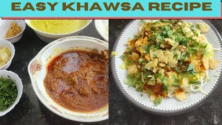 Memoni Khawsa RecipeKhawaja Ka Din Kese Manaya Very Easy Khawsa Recipe [upl. by Haelam384]