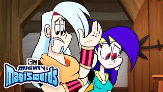 Minisode  Walkies  Mighty Magiswords  Cartoon Network [upl. by Eitac]