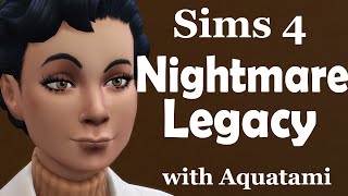 Sims 4  Nightmare Legacy  G3P6 [upl. by Aprilette]