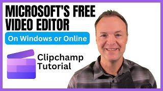 How to use Microsofts FREE Video Editor  Clipchamp Beginners Tutorial [upl. by Yelrah744]