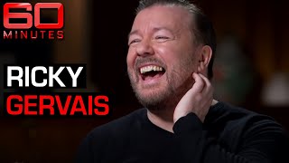 Ricky Gervais funniest ever interview  60 Minutes Australia [upl. by Orimar402]