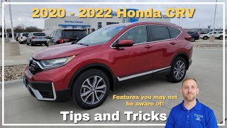 2020  2021 Honda CRV Tips and Tricks [upl. by Gnep]