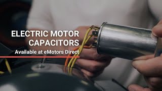 Electric Motor Capacitors  Available at eMotors Direct [upl. by Keeton]