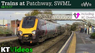 Trains at Patchway SWML  41117 [upl. by Shaddock]