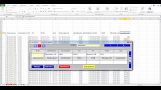 Datenbanken in Excel aus einer Eingabemaske mit Zuweisung von Datentypen erstellen Kundenliste [upl. by Plantagenet]