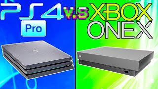 COMPARANDO PS4 PRO e XBOX ONE XSEM FRESCURA Jogos Gráficos Specs VS MELHORES MODELOS de TODOS [upl. by Ttcos756]