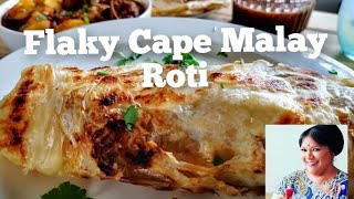 Flaky Roti Recipe using 2 cups of flour Cape Malay Cooking Cape Town [upl. by Lauraine]