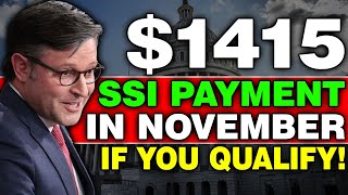 Its Finally Confirmed  1415 SSI Payments Are Coming Next Month  Must See If You Qualify [upl. by Luhar]