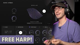 FREE Harp Virtual Instrument  FREE Sample of the Week [upl. by Elmajian826]