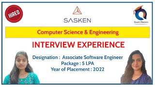 Sasken Technologies Interview Experience  2022  Designation Associate Software Engineer [upl. by Guevara947]