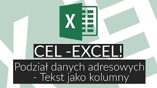 Poradnik Excel 2 Różne podziały kolumny danych [upl. by Penthea]