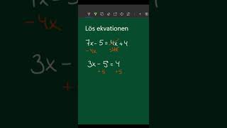 Ekvationer  enkelt förklarat [upl. by Edson]