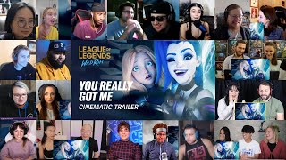 League of Legends Wild Rift You Really Got Me Cinematic Trailer Reaction Mashup amp News [upl. by Phares]