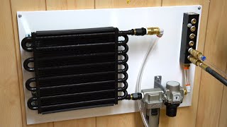 DIY Low Cost Compressed Air Dryer Water Separator Overview [upl. by Illyes]