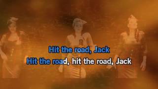 Hit the Road a Jack HHB Karaoke No Back 2017 [upl. by Lettig]