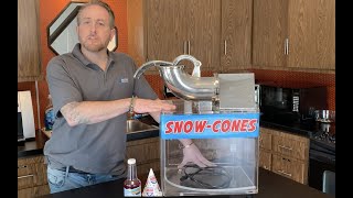 How to use Snow Cone machine [upl. by Ethban394]