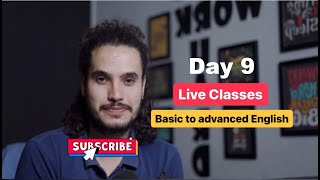 Live Classes 20  Day 9  Basic to Advanced English Communication [upl. by Ahsemrac]