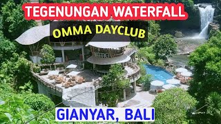 TEGENUNGAN WATERFALL BALIOMMA DAY CLUBGIANYAR BALI [upl. by Gabey]