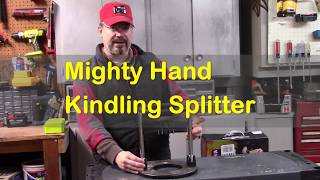 Mighty Hand Kindling Splitter Review [upl. by Korten]