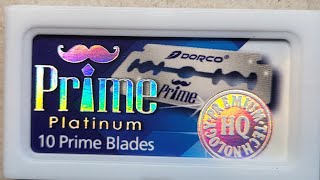 Dorco Prime platinum razor blade review Paul West Blade Man [upl. by Prisilla]