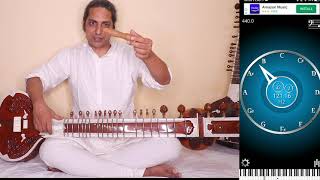 How to Tune Sitar [upl. by Llertal523]