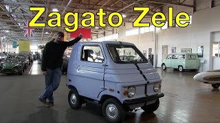 The Elcar is a Tiny Electric Car Box Thing Made By Zagato [upl. by Rehpotsirc345]