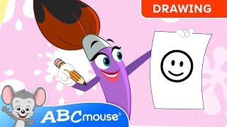 🌟 Violet to the Rescue  🎨 Drawing Solutions for Big Feelings 😊  ABCmouse Art amp Emotions for Kids [upl. by Timothy]