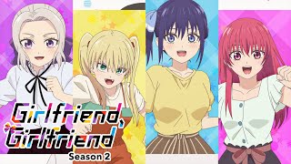 Girlfriend Girlfriend Season 2  Opening  Dramatic ni Koi Shitai [upl. by Lisabet]