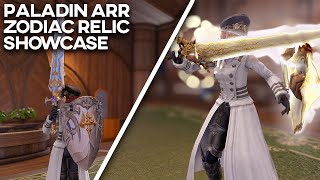 FFXIV ARR Paladin Zodiac Weapon Showcase [upl. by Aliza885]