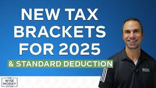 New Tax Brackets amp Standard Deduction for 2025 [upl. by Ecadnak]