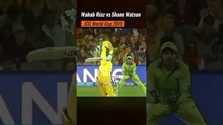 Wahab Riaz vs Shane Watson [upl. by Niwrehs138]