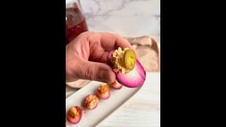 Pickled Deviled Eggs [upl. by Lyrem]