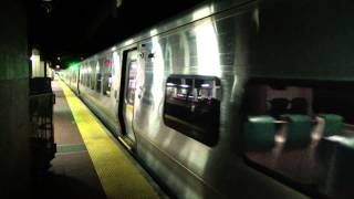 Metro North M7 Hudson Line Departs Grand Central Terminal  HORN ACTION [upl. by Acinelav]