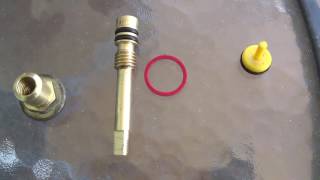 Replacing tap washers and O rings [upl. by Eerahs]