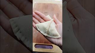 Beautiful samosa folding  samosa  short  video  popular [upl. by Mayer]