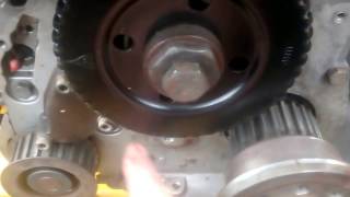 deutz 1011 timing belt and oil seal change part 2 [upl. by Aceissej]