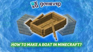 Minecraft Tutorial How to Make a BoatShip Trade Brig [upl. by Kassey738]