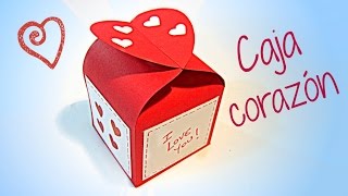 Cómo hacer cajas de regalo fácil Manualidades para San Valentín [upl. by Eruot]