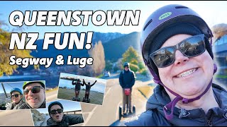 Unforgettable Queenstown Amazing Luge Races amp Segway Tour  Aussie Travel Adventures  Vlog 25 [upl. by Htebasyle]